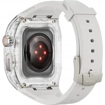 Chytré hodinky WiWU Řemínek pro chytré hodinky Rambo Watch Band Apple Watch 42/44/45mm - bílý