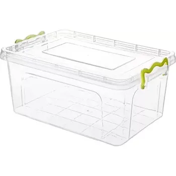 Úložný box Uzavíratelný plastový box s víkem - 27 l