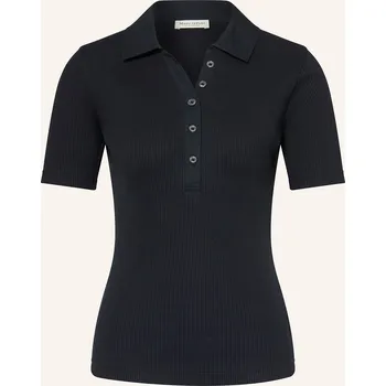 Dámská košile Marc O'polo Dámská Úpletová Polokošile Regular Fit, tmavě...