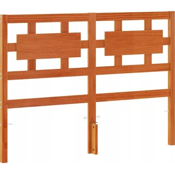 Čelo dřevěné borovicové 140,5x100 cm, voskový bronz