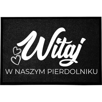 KOKOSOVÁ ROHOŽKA 40X60 KE DVEŘÍM HIT NÁPIS VÍTEJTE V NAŠEM