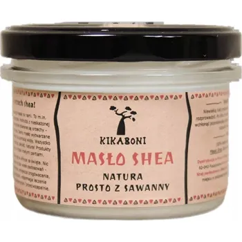 Tělový krém Kikaboni 180 ml bambucké máslo