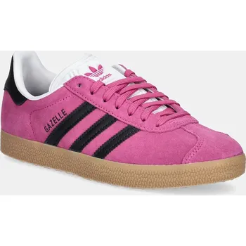 Dámská móda Semišové tenisky adidas Originals Gazelle JS1382 růžová 42X, EUR 40
