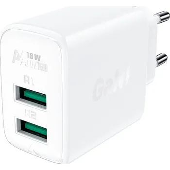 SUPER SÍŤOVÁ NABÍJEČKA 2X USB 18W QC 3.0