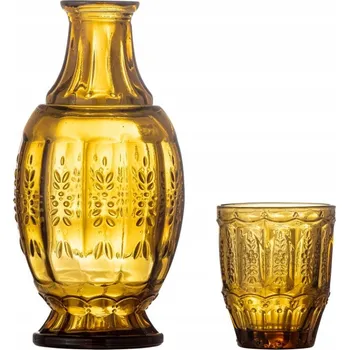 Bloomingville THEON Karafa 1,1 l se Sklenicí na Vodu / Hnědá