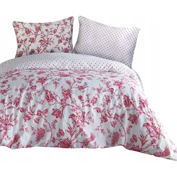 Povlečení Povlečení bavlněný satén (P) ROSE BLANC / 160x200 LUXURY