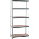 Regál kovový 1800 x 900 x 450 cm - 5 polic