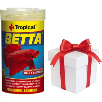 Krmivo pro rybičky TROPICAL Betta 100ml + GRATIS !!