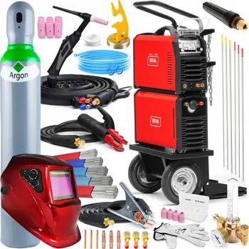 Svářečka Svářecí poloautomat IDEAL EXPERT TIG 220 AC/DC PULS LCD 230V 220A HF 4M