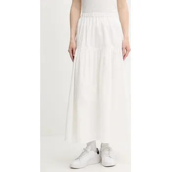 Dámská sukně Bavlněná sukně Tommy Jeans DW0DW20980 bílá 00X, vel. XS