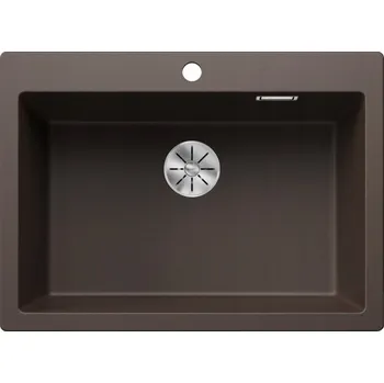 Granitový dřez Jednokomorový granitový dřez Blanco PLEON, hnědý
