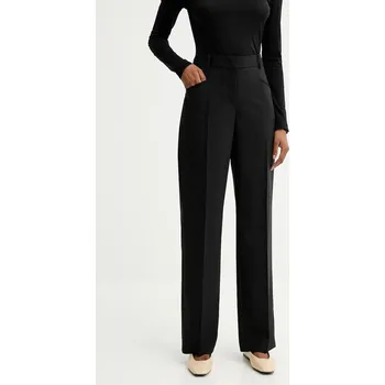 Dámské kalhoty Vlněné kalhoty BOSS Tilda9 50546613 černá 99X, vel. 34