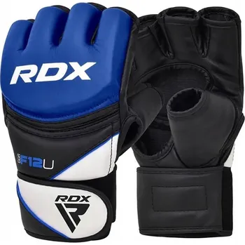 MMA RDX MMA grapplingové rukavice GGRF-12 Modré L