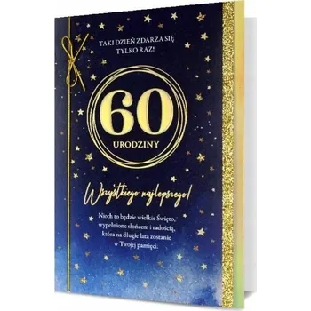 Přání B6 k 60. narozeninám