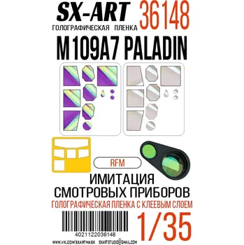 Plastikový model SX-ART 1/35 Holographic film M109A7 Paladin (RFM)