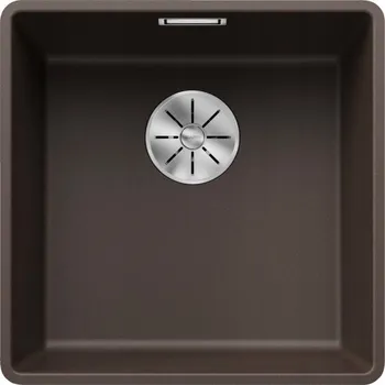 Granitový dřez Jednokomorový granitový dřez Blanco SUBLINE, hnědý
