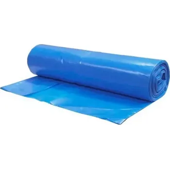 Pytle na odpadky Sáčky do koše 60 l, 60 x 85 cm, role 25 ks, 10 um - modré