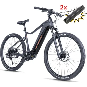 Elektrokolo Leader Fox KENT 29", BAFANG M510, 2025 grey 2ks baterie 21,5"