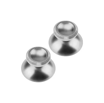 Hra pro PlayStation 4 Náhradní Analogové páčky Šedé 2ks (kovové) (PS4/X1)