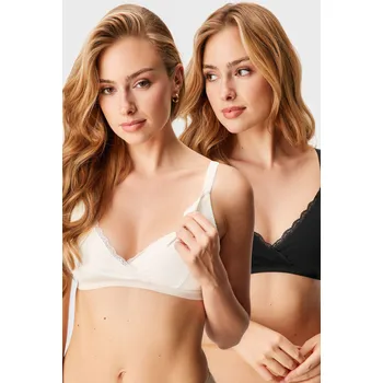 Těhotenská móda 2PACK Kojicí podprsenka Amora