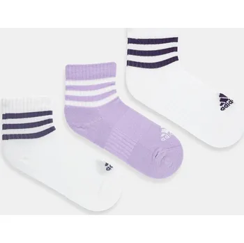 Pánské ponožky Ponožky adidas Essentials 3-pack dámské, bílá barva, JW2768 00X, vel. 34/36