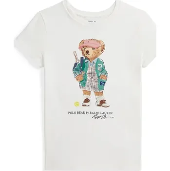 Bavlněné tričko Polo Ralph Lauren bílá barva, 313971122002 00X, vel. 136-142