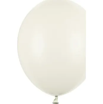 Balónek Balónky pastelové latexové světle krémové strong 23 cm 3 ks