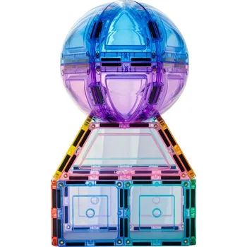 ostatní stavebnice Learn & Grow Magnetická stavebnice - Kupole PASTEL (22 ks)