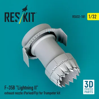Plastikový model Reskit 1/32 F-35B 'Lightning II' exh.nozzle (Parked/Fly)