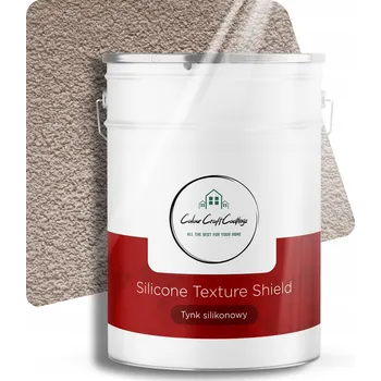 Omítka SILIKONOVÁ OMÍTKA FASÁDNÍ STRUKTURA "BARÁNEK" ZRNO 1.0MM ODSTÍN OŘECH 25KG F534