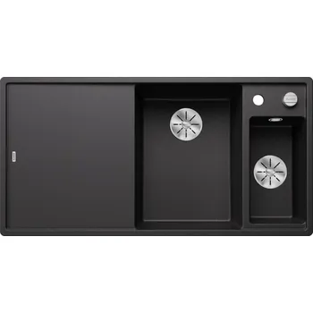 Granitový dřez Dřez s jednou a půl komorou Blanco AXIA III granit šedý