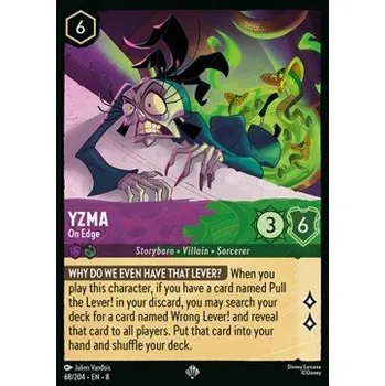 Sběratelská karetní hra Yzma 068/204 - Reign of Jafar Typ karty: Standard