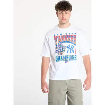 Pánské tričko Tričko New Era New York Yankees World Series Oversized Tee UNISEX White S
