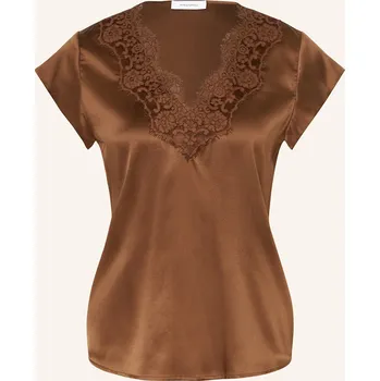 Darling Harbour Dámská Halenka Z Hedvábí, nougat, 46