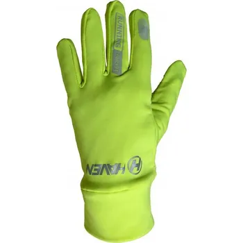 Rukavice HAVEN RUNNING CONCEPT neon zelené Velikost: M