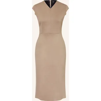 Dámské šaty Boss Dámské Pouzdrové Šaty Dulisa, hnědá, 38