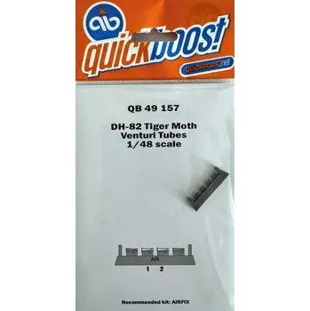 Plastikový model Quickboost 1/48 DH-82 Tiger Moth venturi tubes (AIRF)