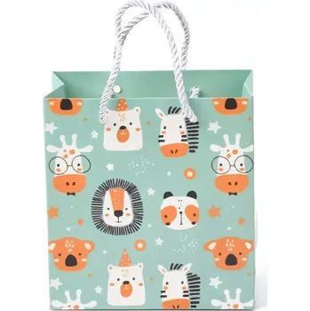 Dárková taška Dárková taštička Zvířátka 15x14 cm