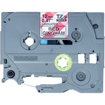 Počítačové příslušenství BROTHER páska TZE-MPRG31 / s černými kachličkami / 12mm