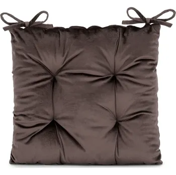 Podsedák Podsedák na židli Aleksa tmavě hnědá, velikost 40x40