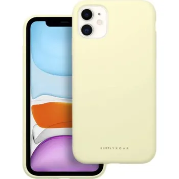 Pouzdro na mobilní telefon Roar Cloud-Skin, iPhone 11, světle žlutý