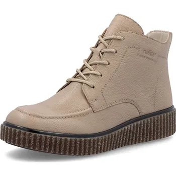 Dámské kozačky Dámská kotníková obuv RIEKER Y4304-20 béžová W5 38