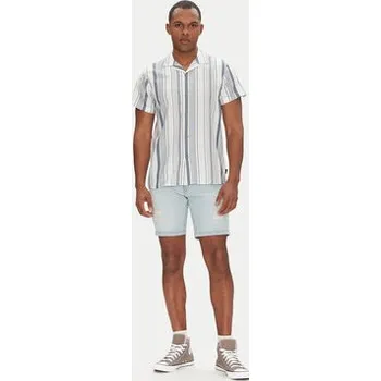 Pánské kraťasy INDICODE Džínové šortky Sejer 70-849 Modrá Slim Fit XL