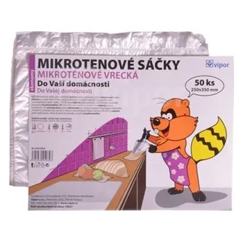 Sáček na potraviny Sáček HDPE 25x35cm pro domácnost 50ks balené 03032000
