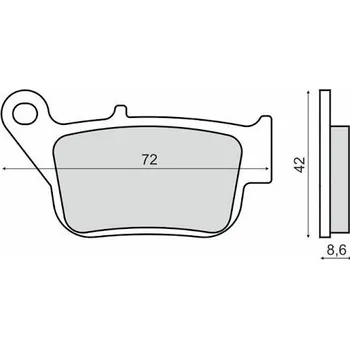 Autodíl Brzdové destičky RMS 225103270 organické