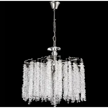 Lustr na řetězu 6xE14/60W/230V pr. 46 cm lesklý chrom