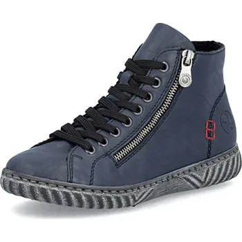 Dámské kozačky Dámská kotníková obuv RIEKER N0921-14 modrá W5 39