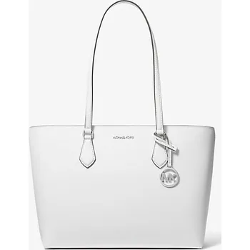 Michael Kors kabelka Sheila large bílá + doprava zdarma