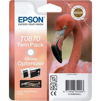 Epson inkoustová náplň/ C13T087040/ R1900 / Gloss Optimizer