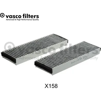 Ventilátor topení a klimatizace Kabinový filtr VASCO X158